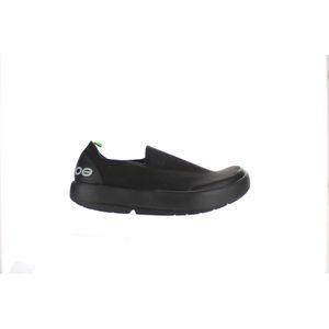 OOFOS Womens Oomg Eezee Black Casual Flats Size 9 Medium (B, M)